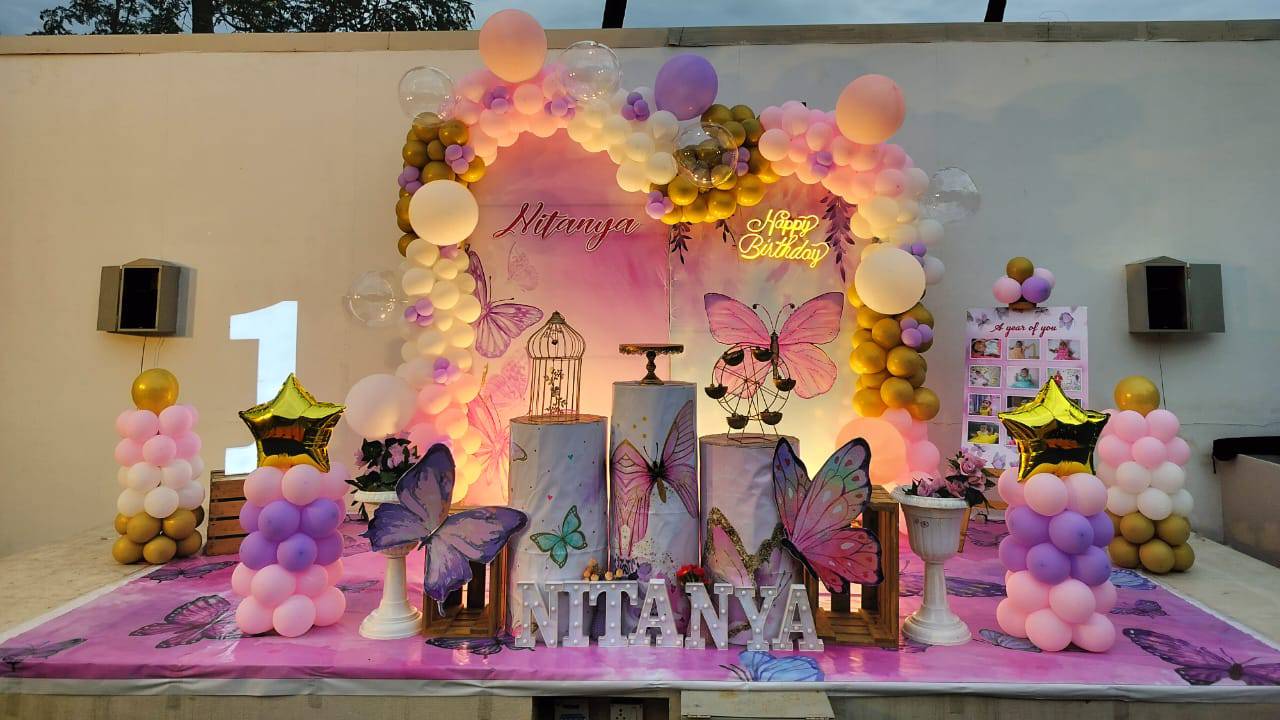 Babies First Birthday Party Decoration
